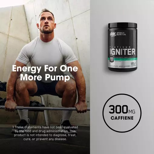 Optimum Nutrition Platinum Igniter Cherry Lime Punch 0.84 lb (20 Servings) Indonesia | 95418-WBOE