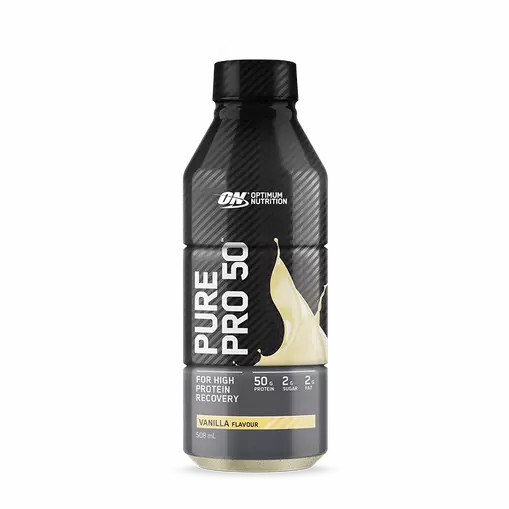 Optimum Nutrition Pure Pro 50 Vanilla 508ml (12 bottles) Indonesia | 83712-MYCL